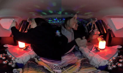 ASMR Drawing in a car while rain falls outside VR Video ASMR Drawing in a car while rain falls outside VR