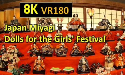 Japan Miyagi Dolls for the Girls' Festival VR Video Japan Miyagi Dolls for the Girls' Festival VR