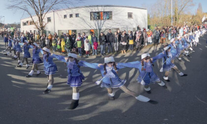 Carnival Parade, Germany – Faschingsumzug Weil der Stadt 2025 2 of 2, 360° cut version with around 15 groups in fancy dresses Carnival Parade, Germany – Faschingsumzug Weil der Stadt 2025 2 of 2, 360° cut version with around 15 groups in fancy dresses