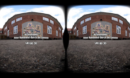 VR180: Kleiner kommentierter Rundgang durch Kronshagen (3D und 8K) VR Video VR180: Kleiner kommentierter Rundgang durch Kronshagen (3D und 8K) VR