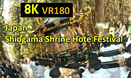 Japan Shiogama Shrine Hote Festival Part 1 VR Video Japan Shiogama Shrine Hote Festival Part 1 VR