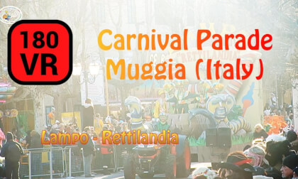 Carnival parade in Muggia (Italy) - Lampo - Rettilandia Carnival parade in Muggia (Italy) - Lampo - Rettilandia