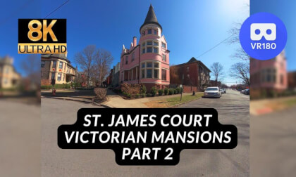 Immersive 8K VR180 60FPS: A Peaceful Stroll on St. James Court, Louisville's Victorian Beauty Part 2 Immersive 8K VR180 60FPS: A Peaceful Stroll on St. James Court, Louisville's Victorian Beauty Part 2