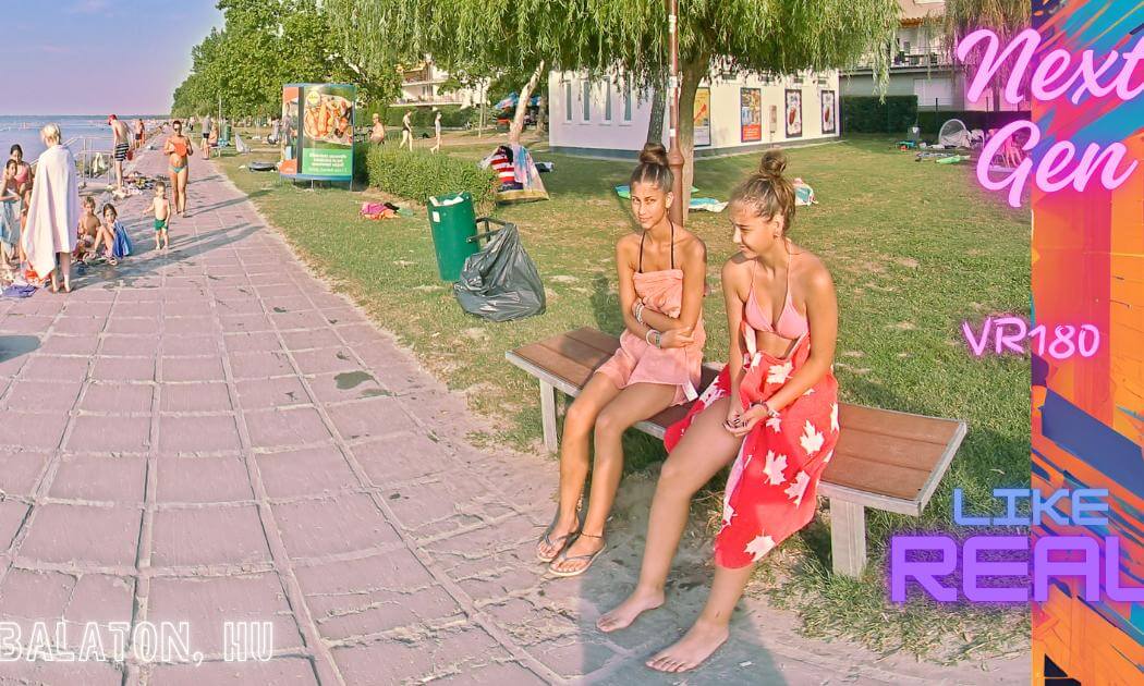VR180 | Unseen Secrets: Exploring Balaton 👙 Beach in Stunning 8K60