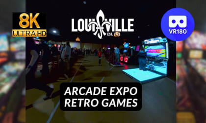 Relive the Magic: A Nostalgic Journey Through the Louisville Arcade Expo in 8K VR180 60FPS Relive the Magic: A Nostalgic Journey Through the Louisville Arcade Expo in 8K VR180 60FPS