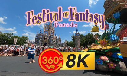 Festival of Fantasy Parade Magic Kingdom 8K 360 VR with 3D spatial audio VR Video Festival of Fantasy Parade Magic Kingdom 8K 360 VR with 3D spatial audio VR