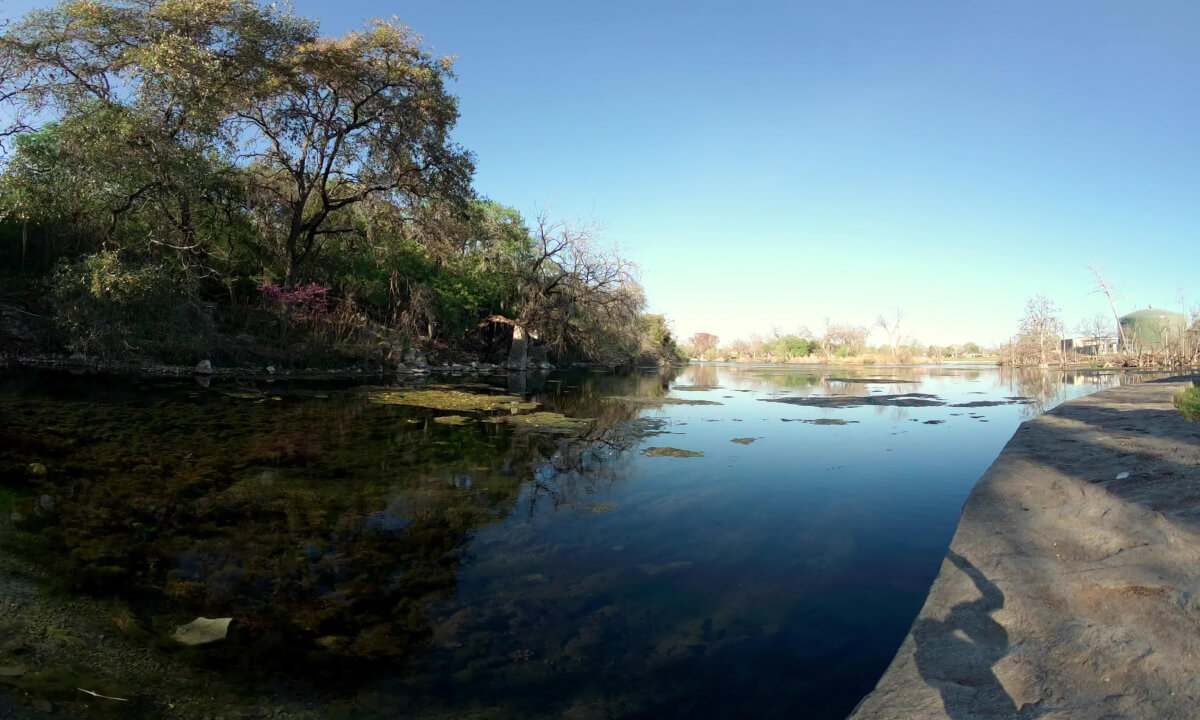 8K VR 180° | Serene Riverside View – Breathtaking Virtual Nature Escape