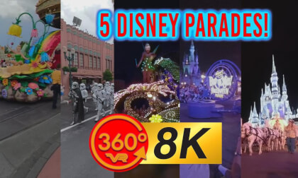 Disney Parade Compilation 8K 360 VR VR Video Disney Parade Compilation 8K 360 VR VR