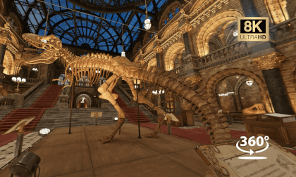 Prehistoric museum VR Video Prehistoric museum VR