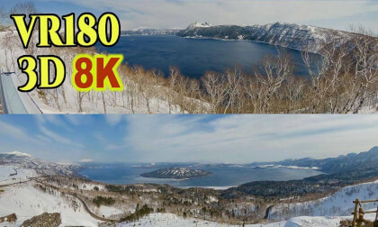 "Lake Mashu" and "Lake Kussharo" ,Caldera lakes in Akan National Park in Hokkaido,JAPAN VR Video "Lake Mashu" and "Lake Kussharo" ,Caldera lakes in Akan National Park in Hokkaido,JAPAN VR