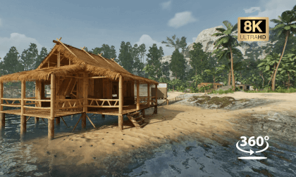 Seaside village VR Video Seaside village VR