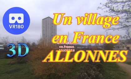 VR 3D -  ALLONNES - Promenade matinale - 25 mars 2025