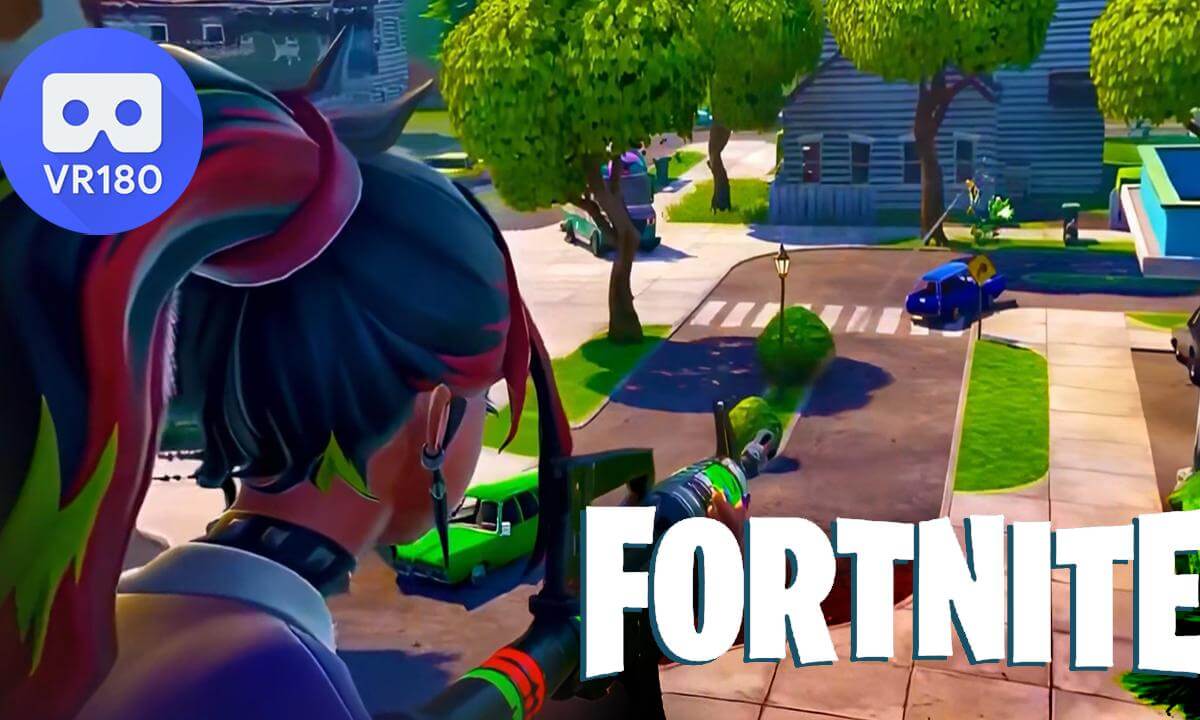 Fortnite VR Gameplay (VR180)