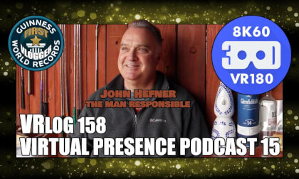 Virtual Presence Podcast 15 "Hef: The Man Responsible" (VRLOG 160) VR Video Virtual Presence Podcast 15 "Hef: The Man Responsible" (VRLOG 160) VR
