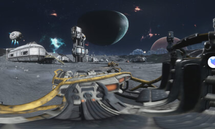 driving on the moon VR Video driving on the moon VR