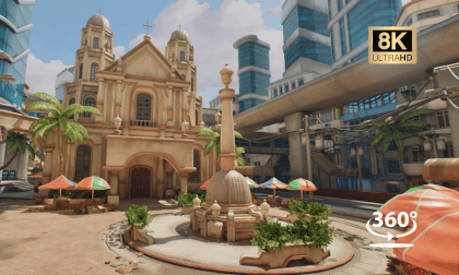 Cartoon Middle Eastern Towns VR Video Cartoon Middle Eastern Towns VR