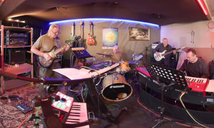 Blue Bossa  "RetroNEO"  Rehearsal from 3/28/25 Berlin Germany VR180 8k VR Video Blue Bossa  "RetroNEO"  Rehearsal from 3/28/25 Berlin Germany VR180 8k VR