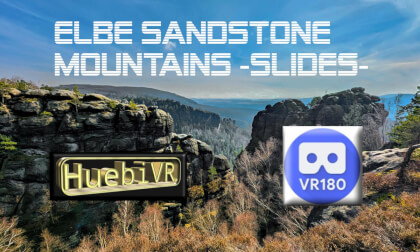 Elbe Sandstone Mountains -slides- VR Video Elbe Sandstone Mountains -slides- VR