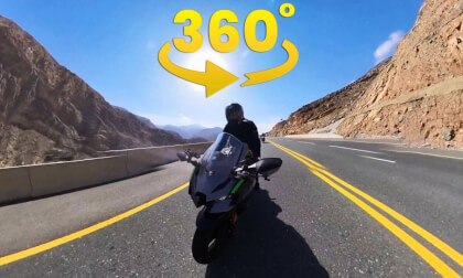 360 Bike Ride In Mountains 360 Bike Ride In Mountains