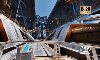 Gundam maintenance center VR Video Gundam maintenance center VR