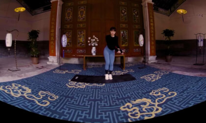 Standing position opposite side kick - Little Chili Fat Burning Strategy Peach Hip Series - Episode 2 VR Video Standing position opposite side kick - Little Chili Fat Burning Strategy Peach Hip Series - Episode 2 VR