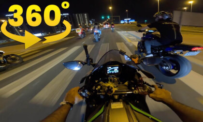 Experience Motorcycle Group Ride In 360 VR 4K Experience Motorcycle Group Ride In 360 VR 4K