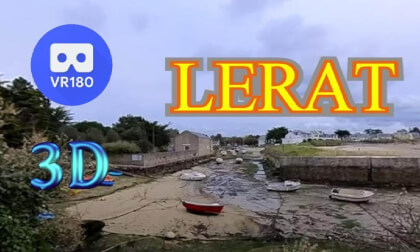 PAYSAGES DE BRETAGNE - PIRIAC - Petit port de LERAT à marée basse - VR180 3D VR Video PAYSAGES DE BRETAGNE - PIRIAC - Petit port de LERAT à marée basse - VR180 3D VR