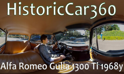 Alfa Romeo Giulia1300ti 1968y VR Video Alfa Romeo Giulia1300ti 1968y VR