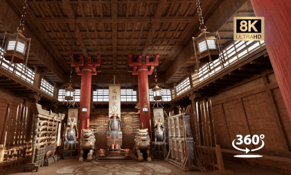 Samurai warehouse VR Video Samurai warehouse VR