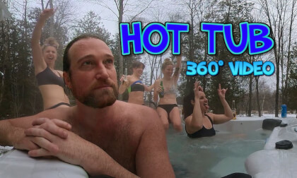 360° Hot Tub Chill: Relaxation in Virtual Reality! 360° Hot Tub Chill: Relaxation in Virtual Reality!