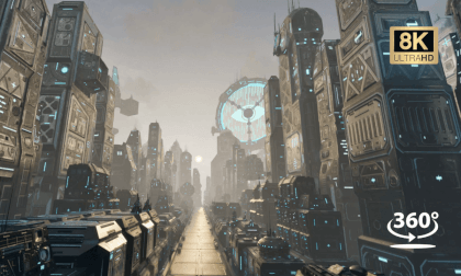 Sci-Fi City VR Video Sci-Fi City VR