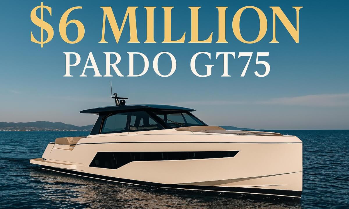 The Ultimate $6 Million Luxury Yacht | Experience the Pardo GT75 –