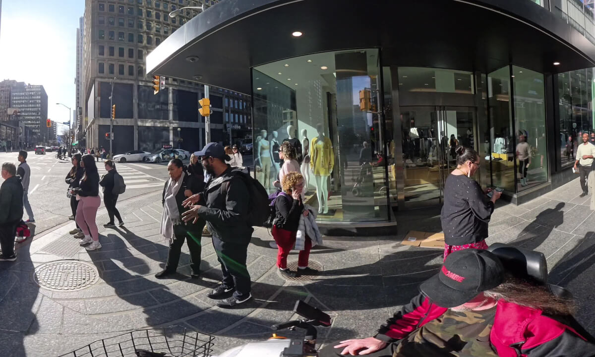 BAY AND BLOOR - UHD 360 VIDEO - INSTA360 X4
