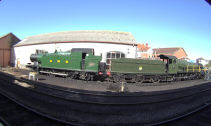 West Somerset Railway Steam Train VR Video West Somerset Railway Steam Train VR