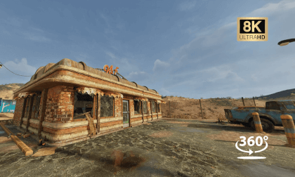 Abandoned restaurant VR Video Abandoned restaurant VR