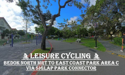 Bedok North MRT to East Coast Park Area C via Siglap Park Connector | 🚴🏻♀️Leisure Cycling 🚴🏻♀️ | VR Video Bedok North MRT to East Coast Park Area C via Siglap Park Connector | 🚴🏻♀️Leisure Cycling 🚴🏻♀️ | VR