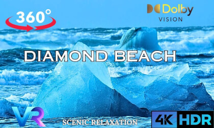 360° VR Trip to DIAMOND BEACH ICELAND  | Calming ocean sounds Experience VR Video 360° VR Trip to DIAMOND BEACH ICELAND  | Calming ocean sounds Experience VR