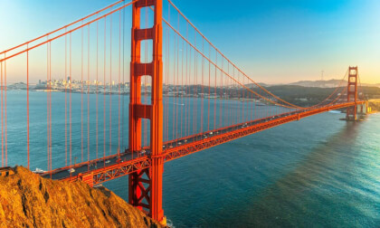 Golden Gate Bridge in San Fransisco Golden Gate Bridge in San Fransisco