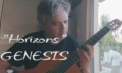 Acustic guitar, "Horizons" (Genesis), VR180 VR Video Acustic guitar, "Horizons" (Genesis), VR180 VR