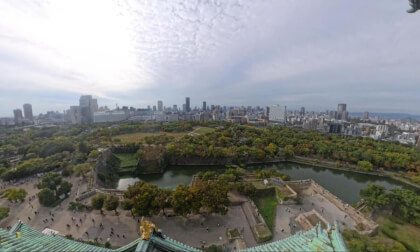 Japanese experience day 12 - Osaka castle and way home VR Video Japanese experience day 12 - Osaka castle and way home VR