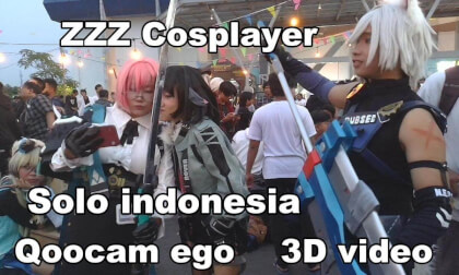 ZZZ cosplayer Solo 23 maret 2025