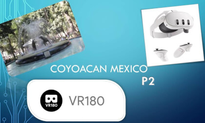 Coyoacan Parte 2 #VR180 #3D #MEXICO #CDMX