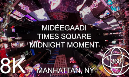 Times Square Arts - Midnight Moments - Midéegaadi 360 8K VR Video Times Square Arts - Midnight Moments - Midéegaadi 360 8K VR