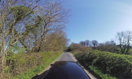 quick drive through the oldest non-railway tunnel in England VR Video quick drive through the oldest non-railway tunnel in England VR
