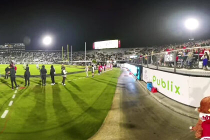 Utah Mascot running 360° video