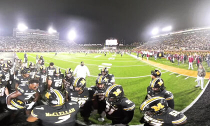 Mizzou getting pumped before the OU game Mizzou getting pumped before the OU game