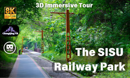 Immersive Tour On SISU Railway Park 川外小铁路 Immersive Tour On SISU Railway Park 川外小铁路