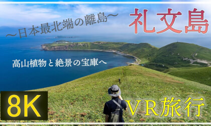 礼文島 ~最北端の離島・高山植物と絶景の宝庫へ~【 Japan Trip 】桃岩・猫岩・ゴロタ岬・江戸屋山道・スコトン岬・澄海岬・北のカナリアパーク VR Video 礼文島 ~最北端の離島・高山植物と絶景の宝庫へ~【 Japan Trip 】桃岩・猫岩・ゴロタ岬・江戸屋山道・スコトン岬・澄海岬・北のカナリアパーク VR