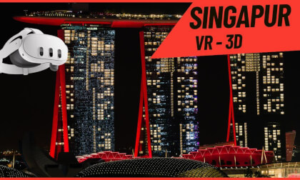 Singapore 3D 180 VR Video Singapore 3D 180 VR