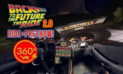Back to the Future The Ride with PreShow Highlights 360 VR Video Back to the Future The Ride with PreShow Highlights 360 VR